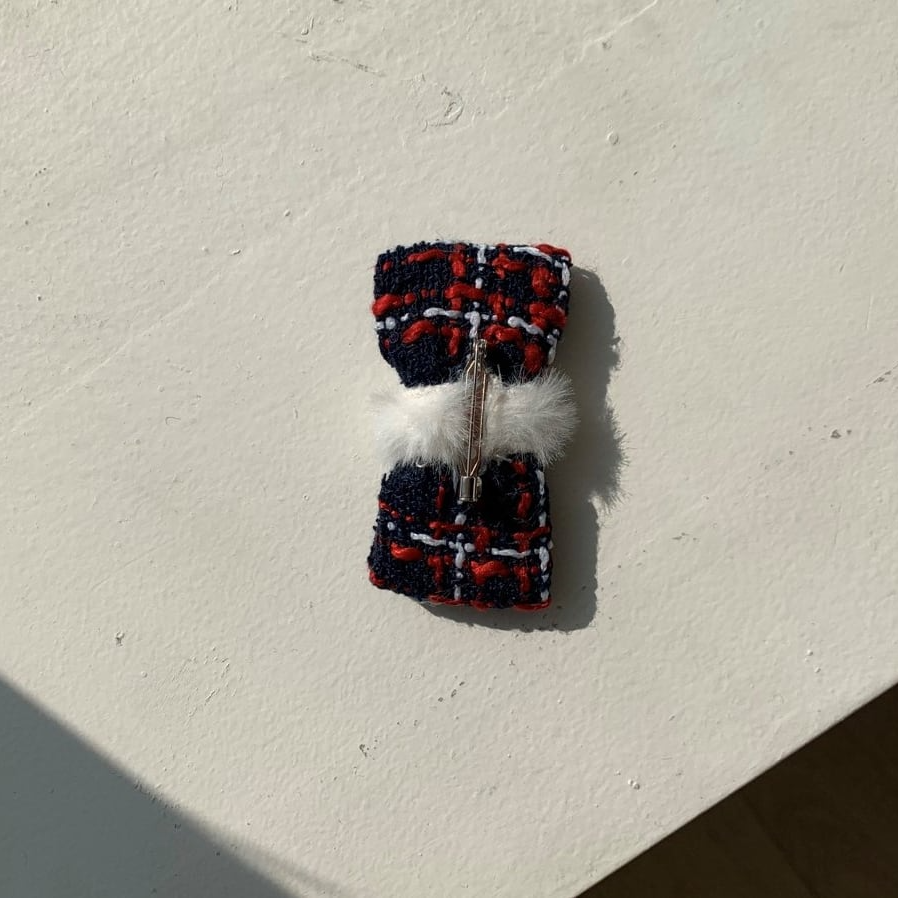 メリーツィード リボンブローチ | Ribbon Brooch
