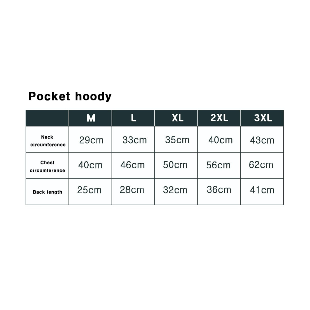 ポケットパーカー | Pocket hoody