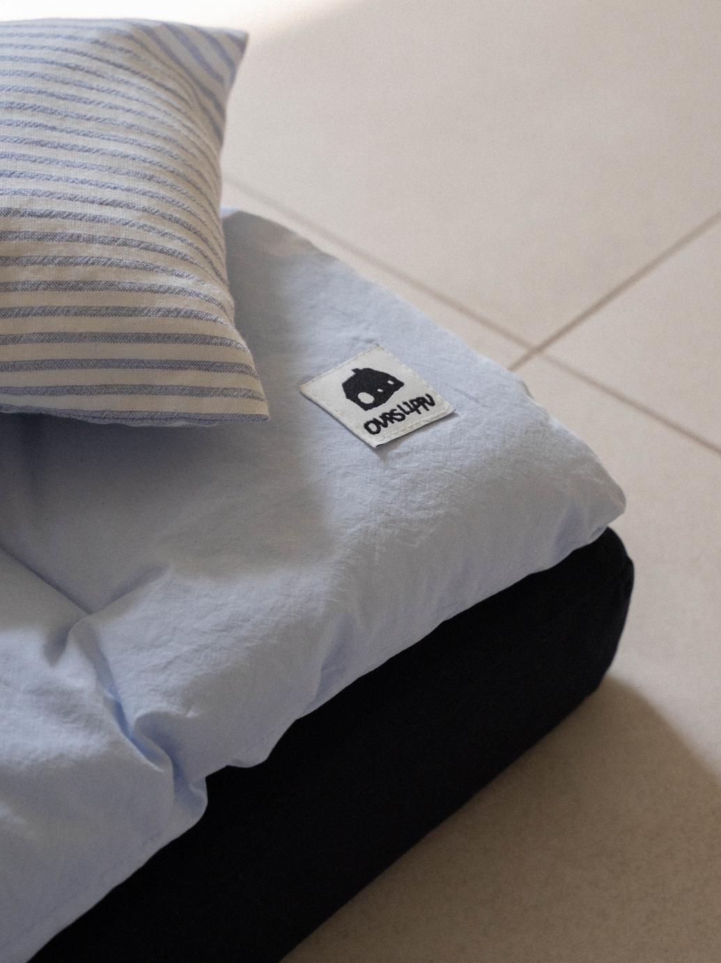 【予約】スクエア ベッドセット ラグーンブルー | Square Bedding Set Lagoon Blue
