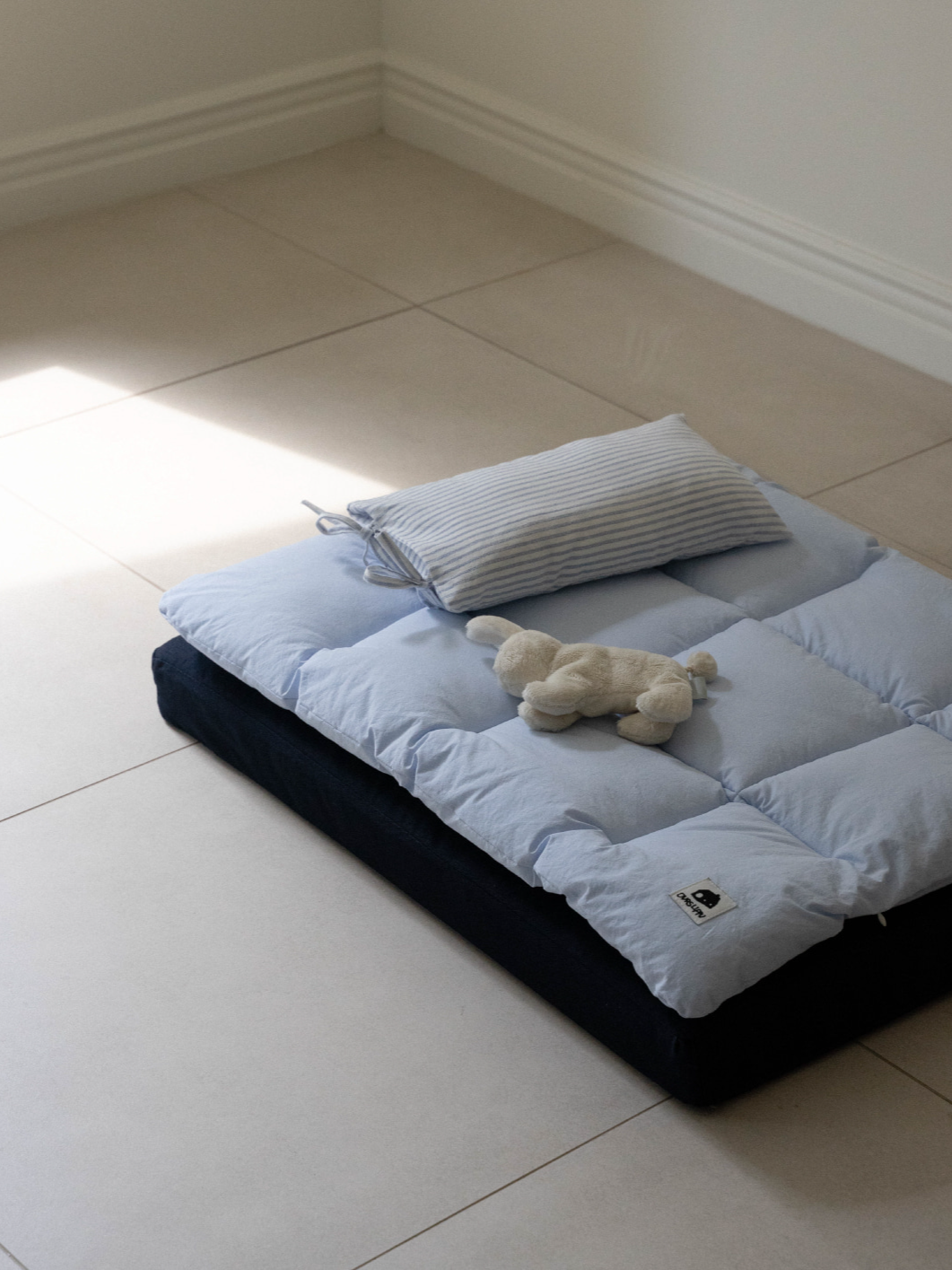 【予約】スクエア ベッドセット ラグーンブルー | Square Bedding Set Lagoon Blue