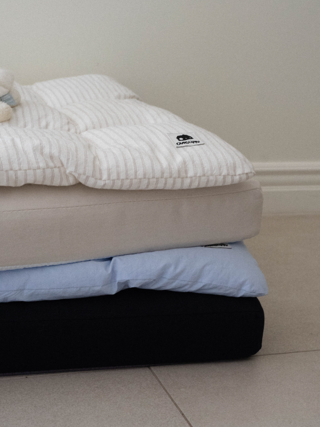 【予約】スクエア ベッドセット ラグーンブルー | Square Bedding Set Lagoon Blue