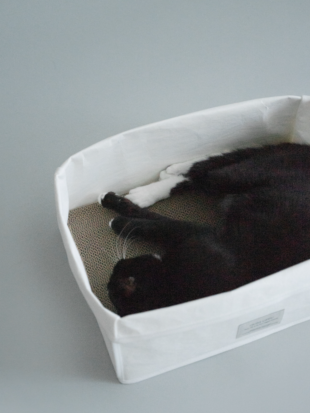スリープバッグスクエア + ボックス スクラッチャー付き | Sleep Bag Square + Box Scratcher