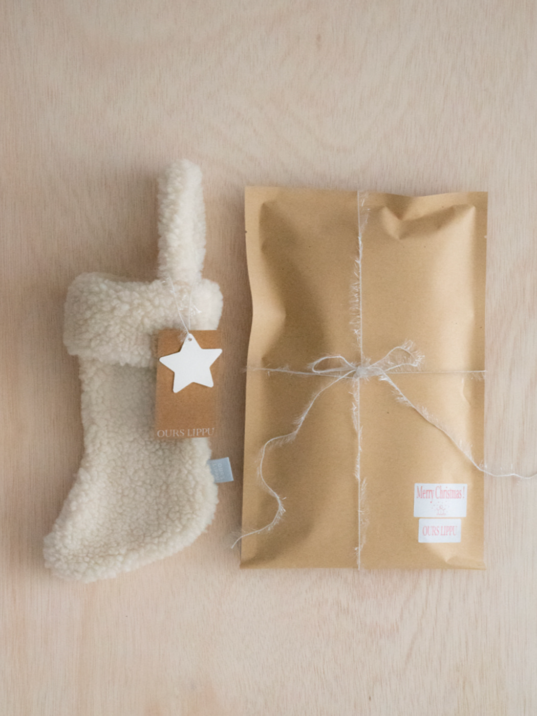 もこもこ クリスマス ソックス | Fluffy Christmas Stocking