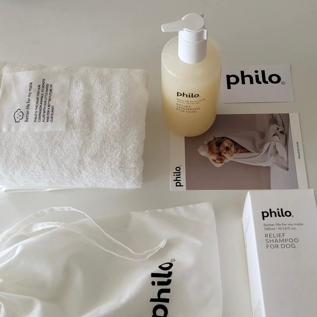 philo | シャンプー＋タオル ギフトセット / Relief Bath Gift Set